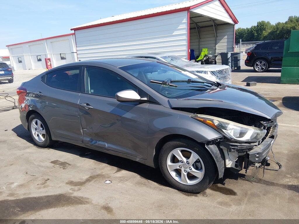 5NPDH4AE0EH457249 2014 HYUNDAI ELANTRA photo no. 1