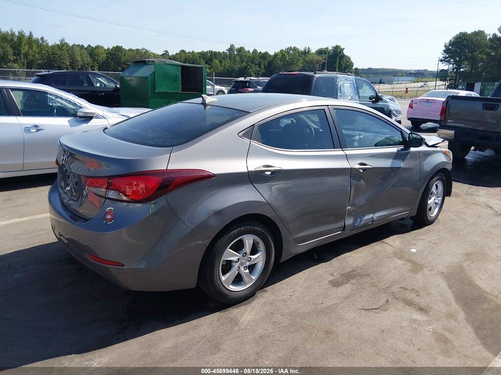 5NPDH4AE0EH457249 2014 HYUNDAI ELANTRA photo no. 4