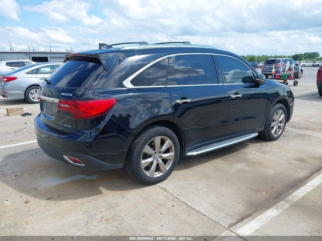 5FRYD4H83EB030299 2014 ACURA MDX photo no. 4