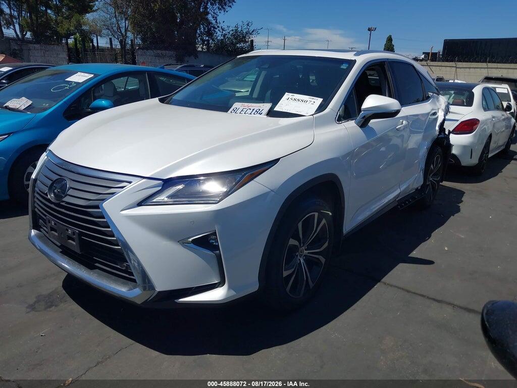 2T2ZZMCA1KC142631 2019 LEXUS RX 350 photo no. 2