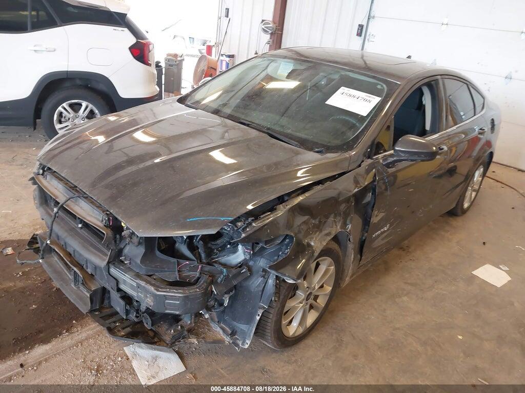 3FA6P0LU3KR103071 2019 FORD FUSION HYBRID photo no. 2