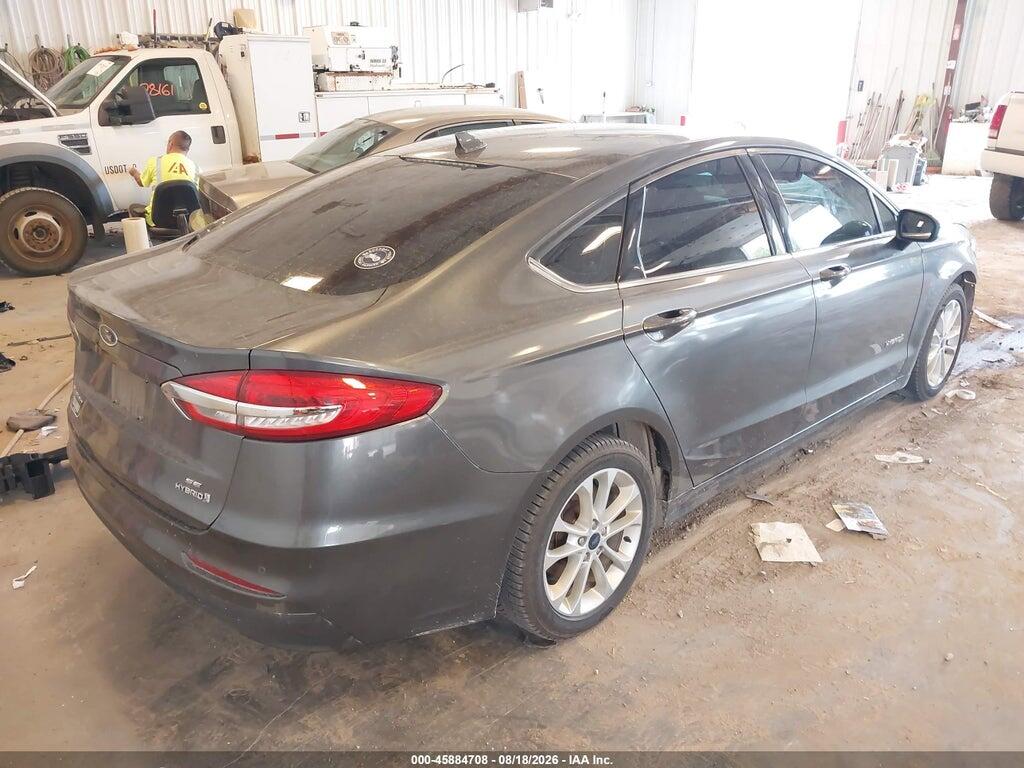 3FA6P0LU3KR103071 2019 FORD FUSION HYBRID photo no. 4