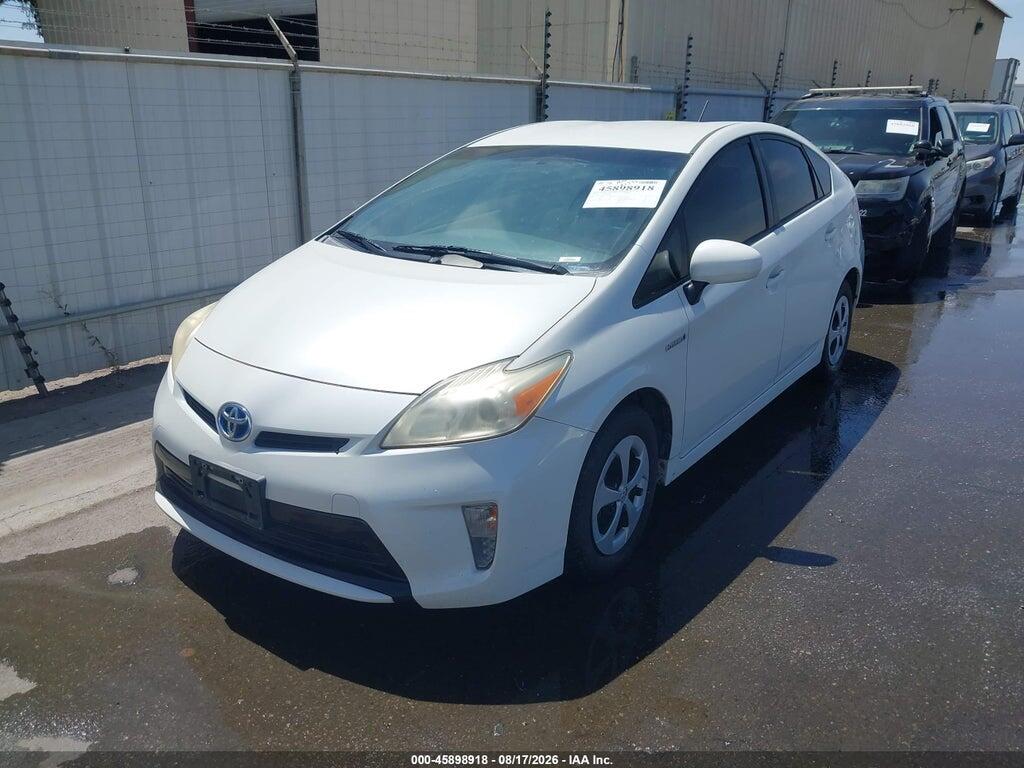 JTDKN3DU4E1737339 2014 TOYOTA PRIUS photo no. 2
