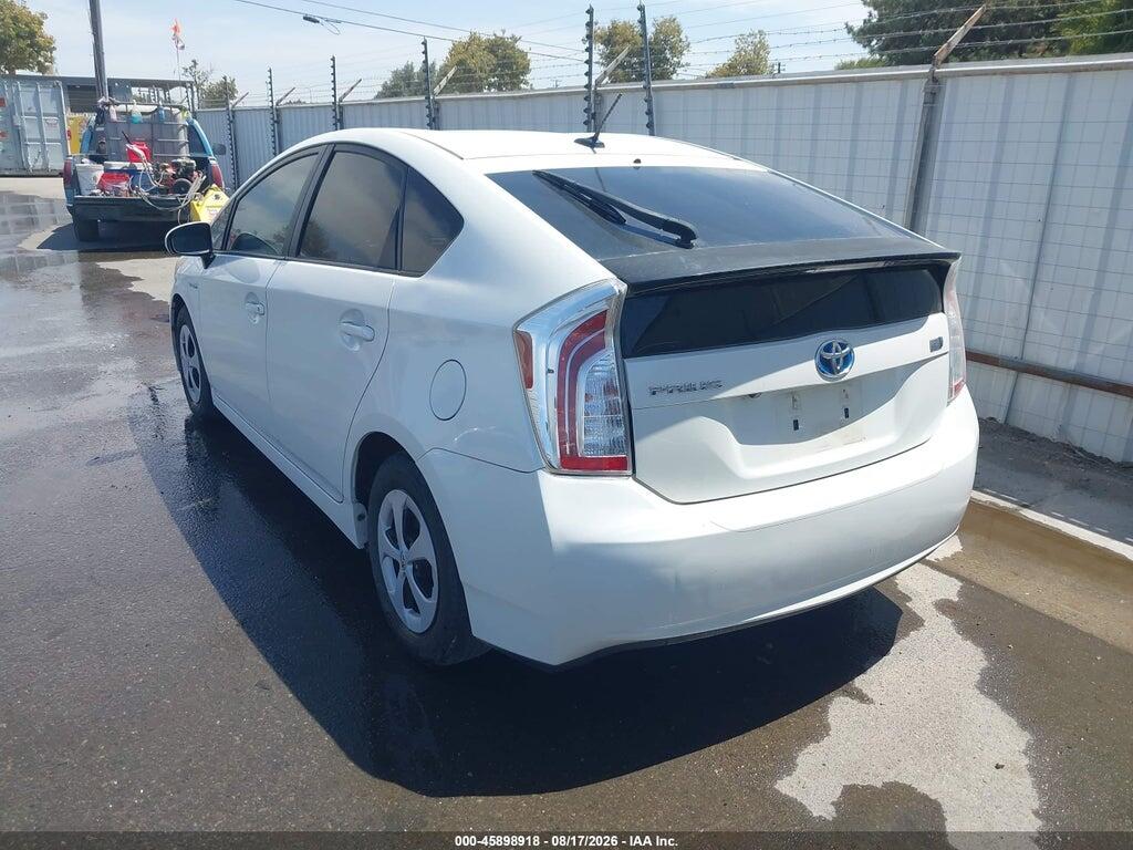 JTDKN3DU4E1737339 2014 TOYOTA PRIUS photo no. 3