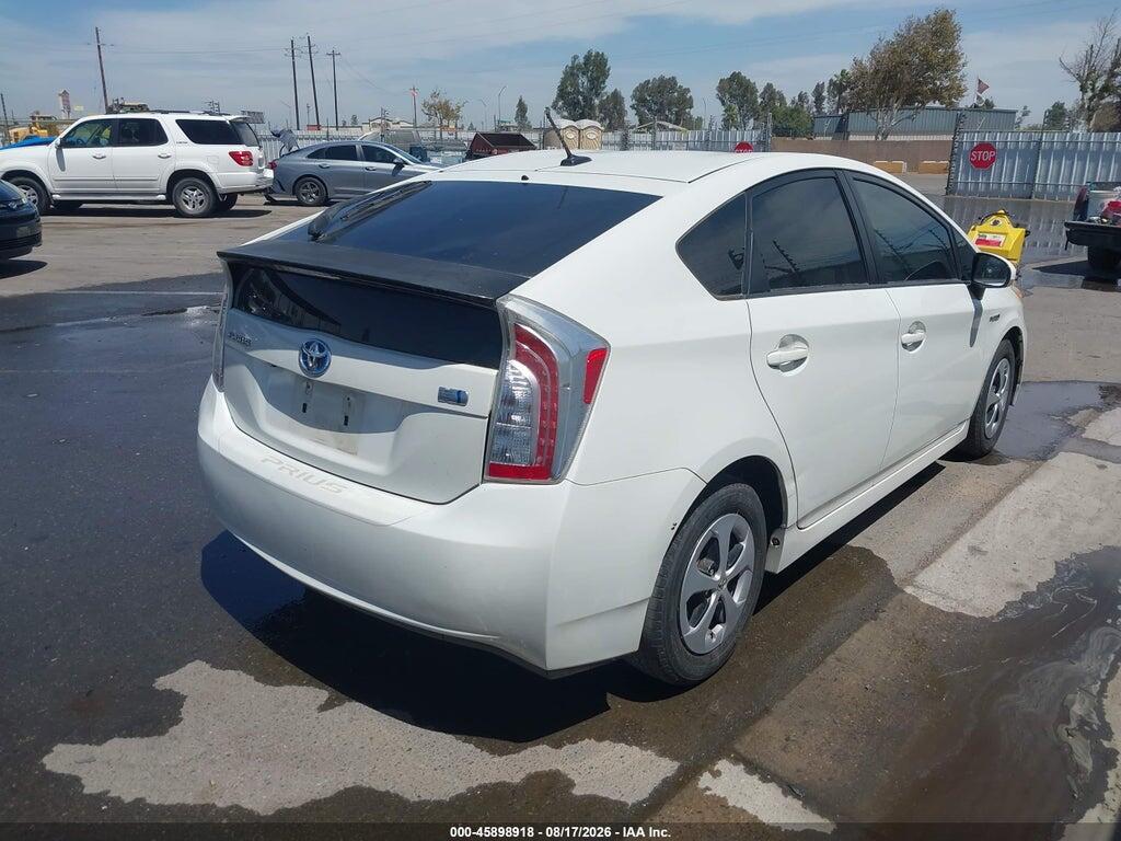 JTDKN3DU4E1737339 2014 TOYOTA PRIUS photo no. 4