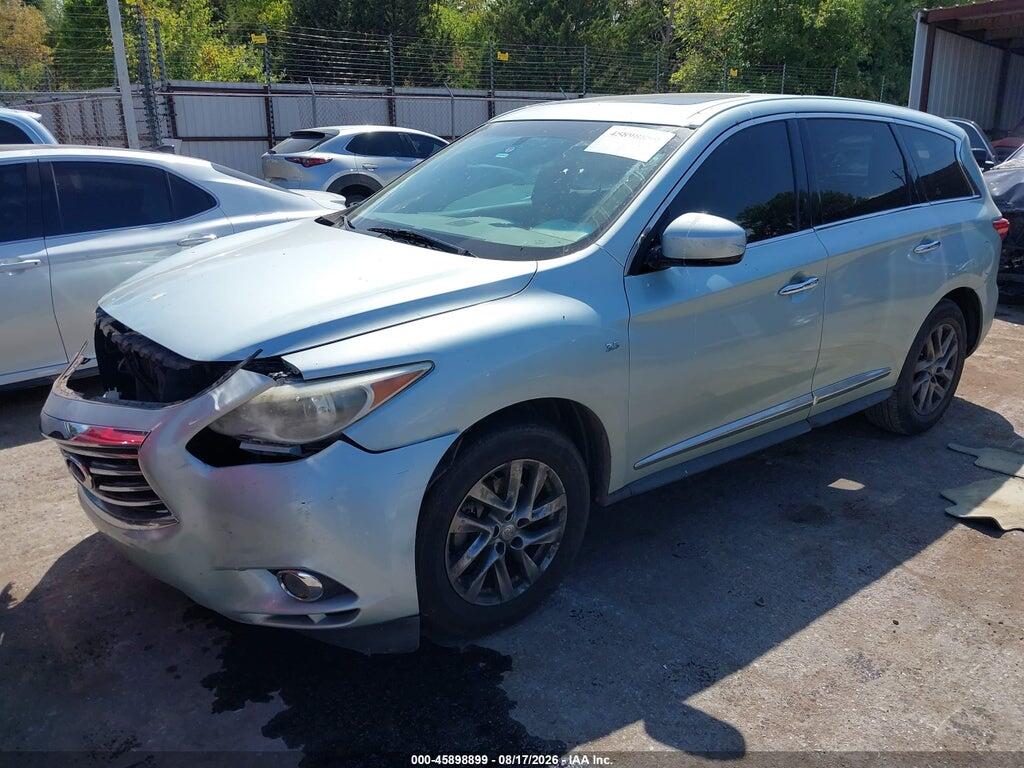 5N1AL0MN4EC500794 2014 INFINITI QX60 photo no. 2