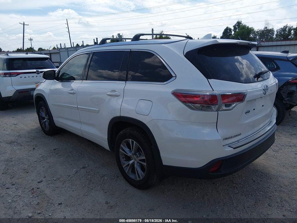 5TDKKRFHXES037761 2014 TOYOTA HIGHLANDER photo no. 3