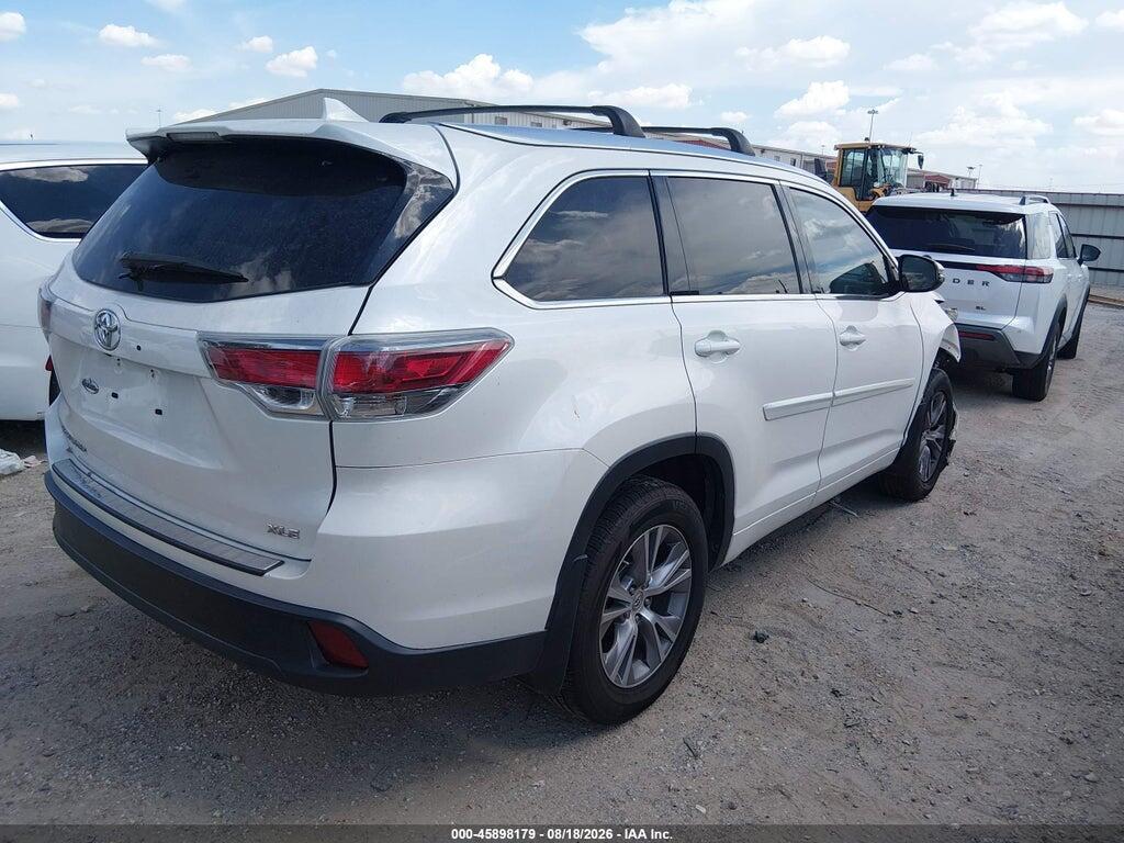 5TDKKRFHXES037761 2014 TOYOTA HIGHLANDER photo no. 4