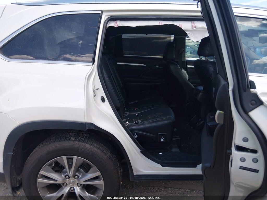 5TDKKRFHXES037761 2014 TOYOTA HIGHLANDER photo no. 8