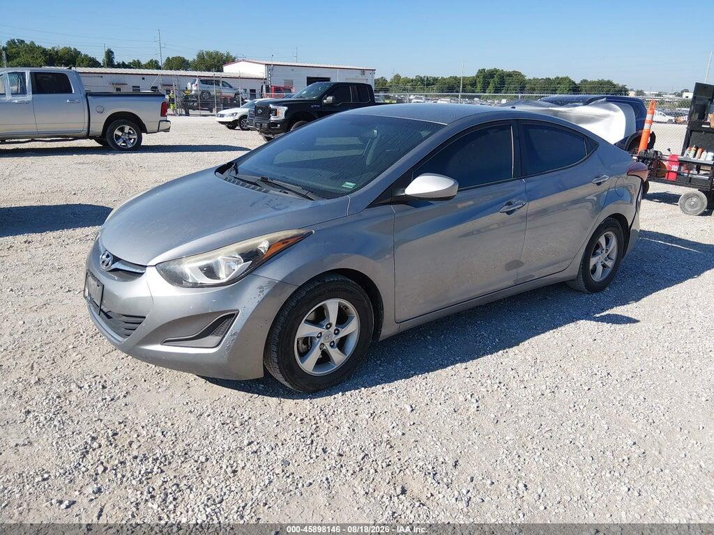 KMHDH4AE5EU091340 2014 HYUNDAI ELANTRA photo no. 2