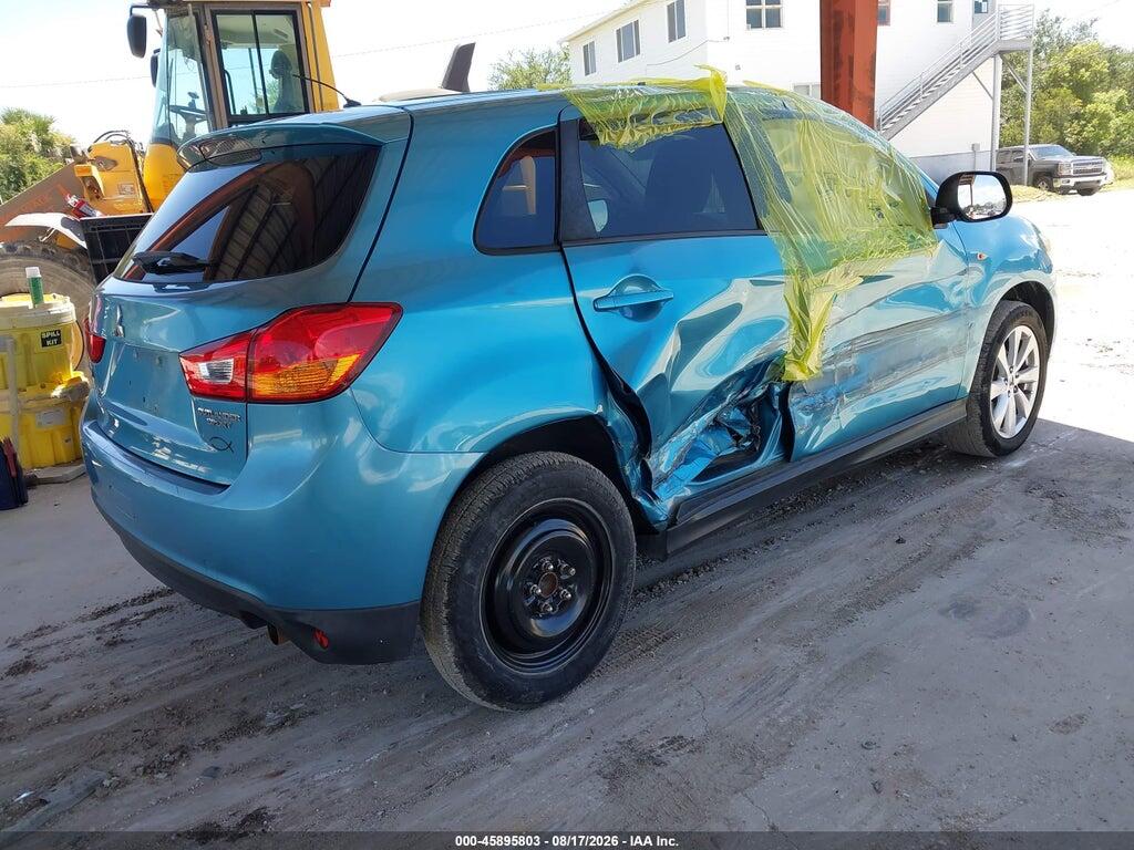 4A4AP3AU5EE024106 2014 MITSUBISHI OUTLANDER SPORT photo no. 4