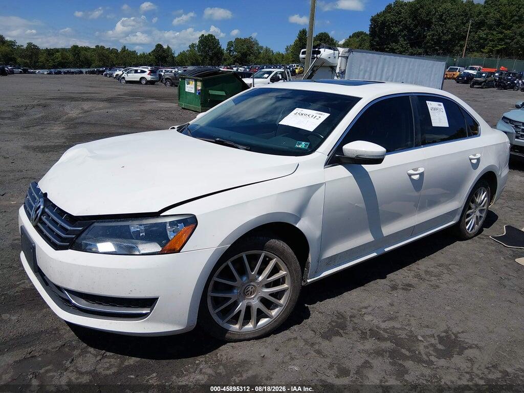 1VWBN7A39EC115310 2014 VOLKSWAGEN PASSAT photo no. 2