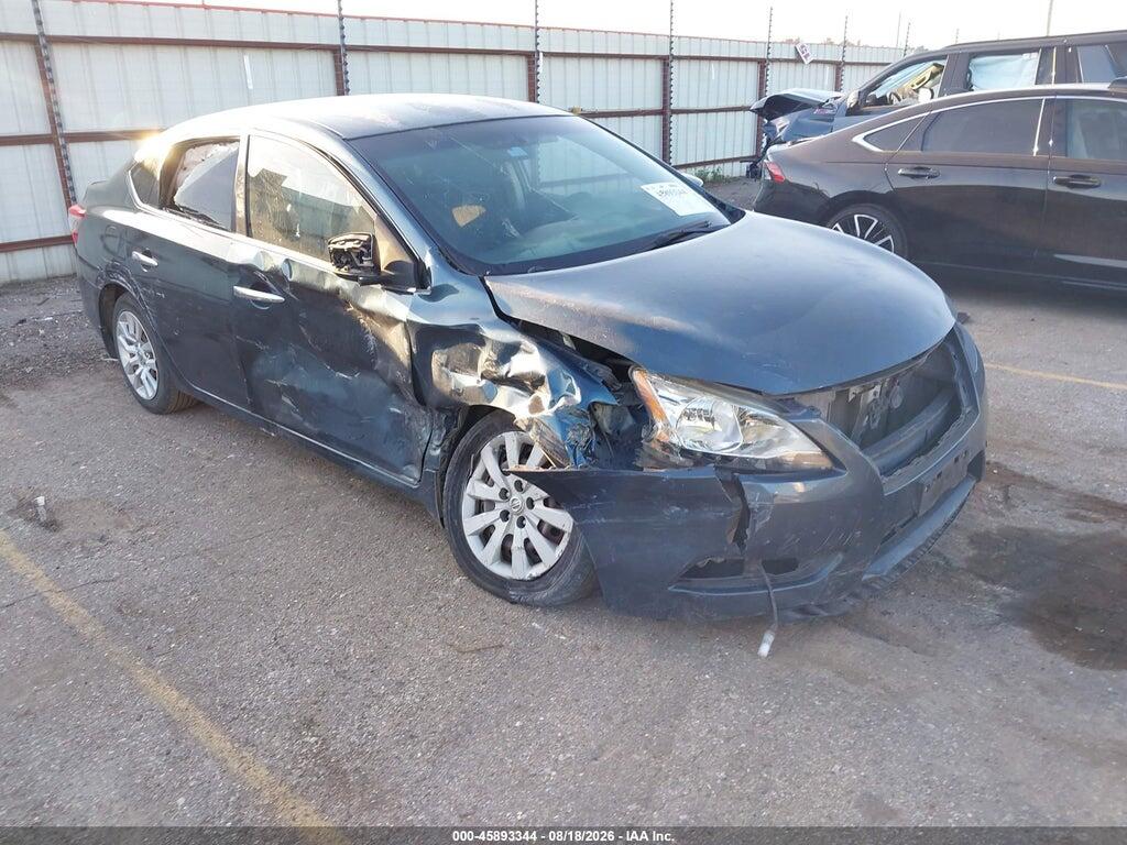 3N1AB7AP1EY316719 2014 NISSAN SENTRA photo no. 1