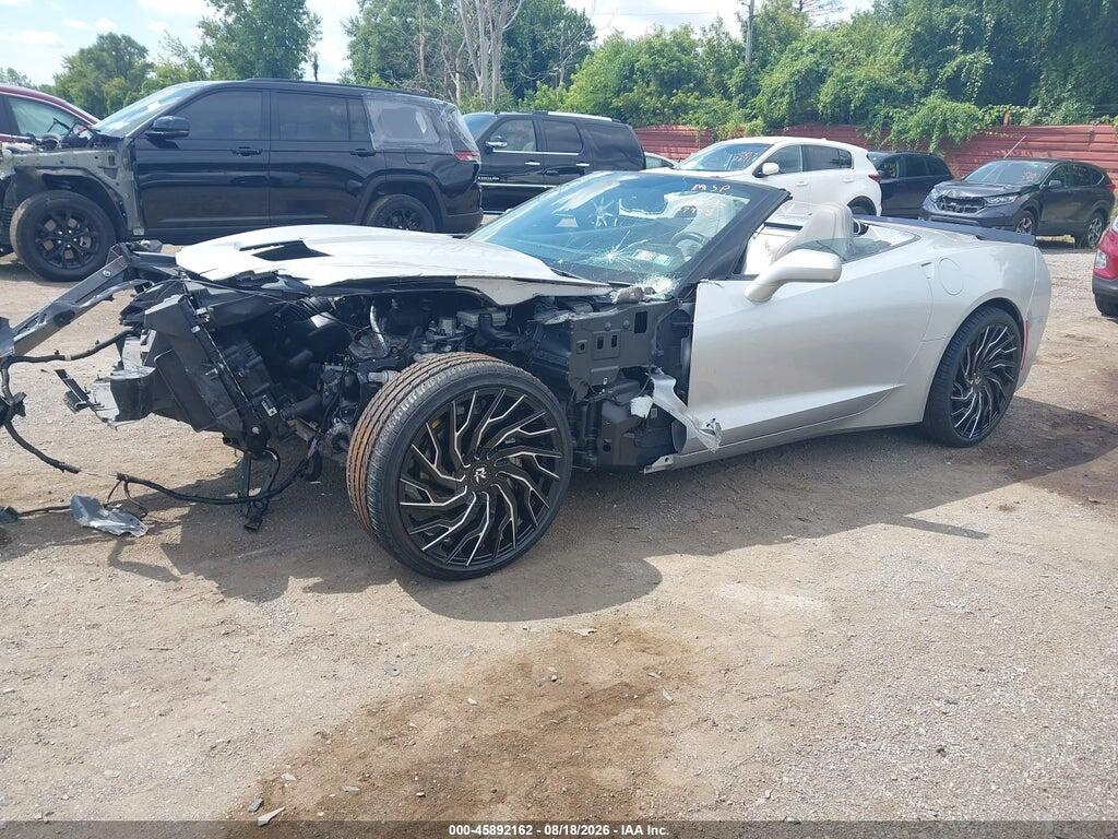 1G1YD3D71E5123535 2014 CHEVROLET CORVETTE STINGRAY photo no. 2