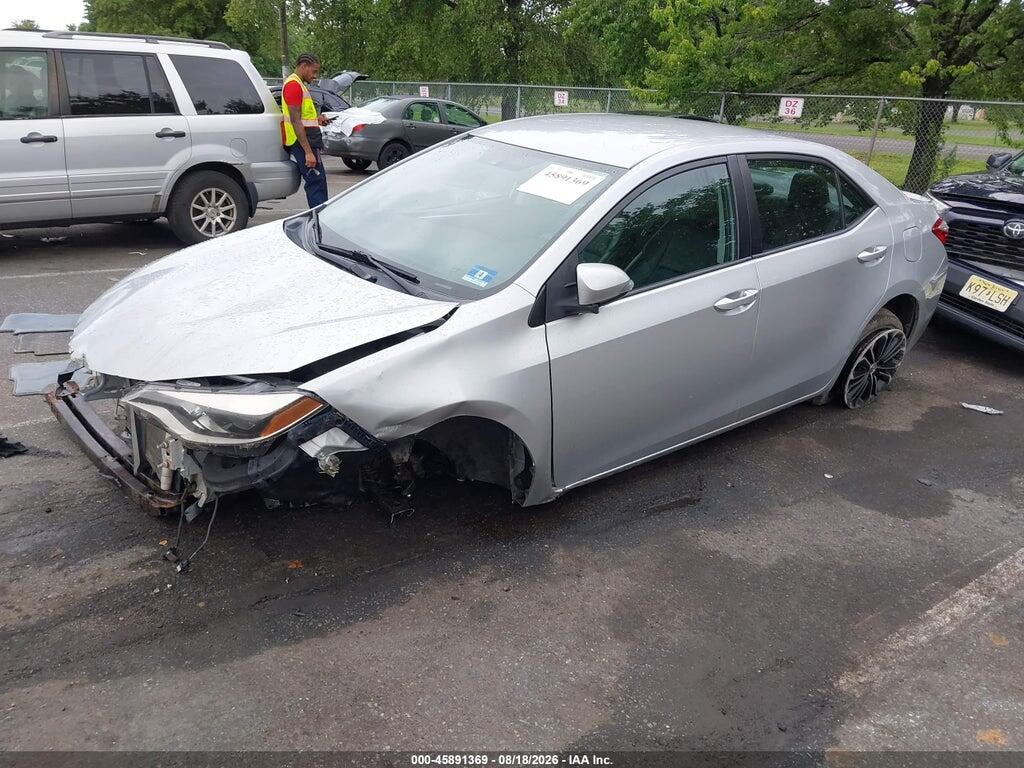 2T1BURHE9EC100371 2014 TOYOTA COROLLA photo no. 2