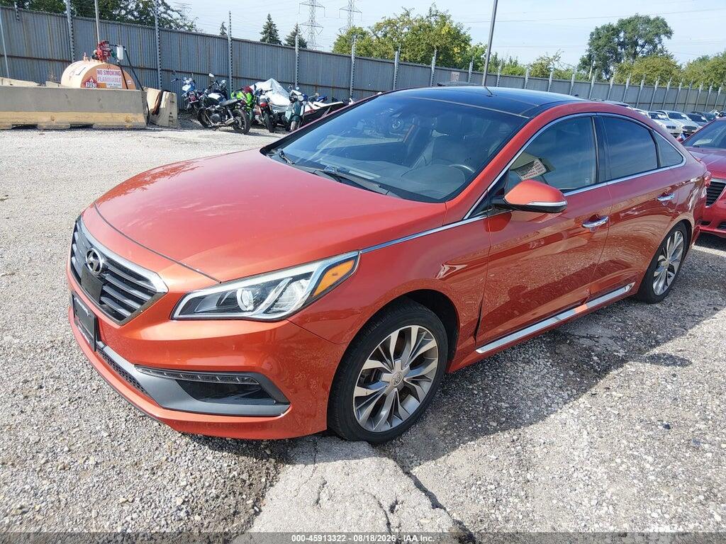 5NPE34AB3FH145209 2015 HYUNDAI SONATA photo no. 2