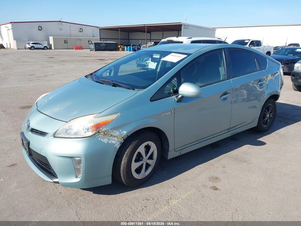 JTDKN3DU6F1995704 2015 TOYOTA PRIUS photo no. 2
