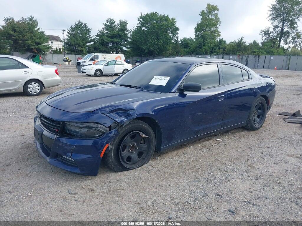 2C3CDXCT6FH729659 2015 DODGE CHARGER photo no. 2