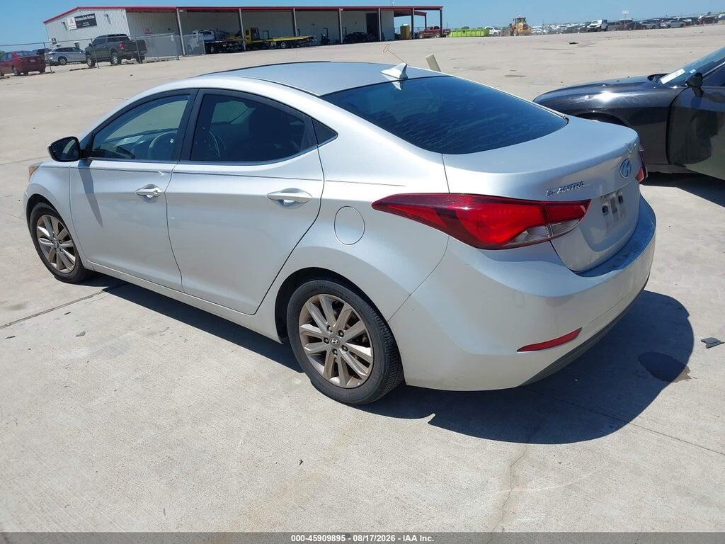 5NPDH4AE1FH615261 2015 HYUNDAI ELANTRA photo no. 3