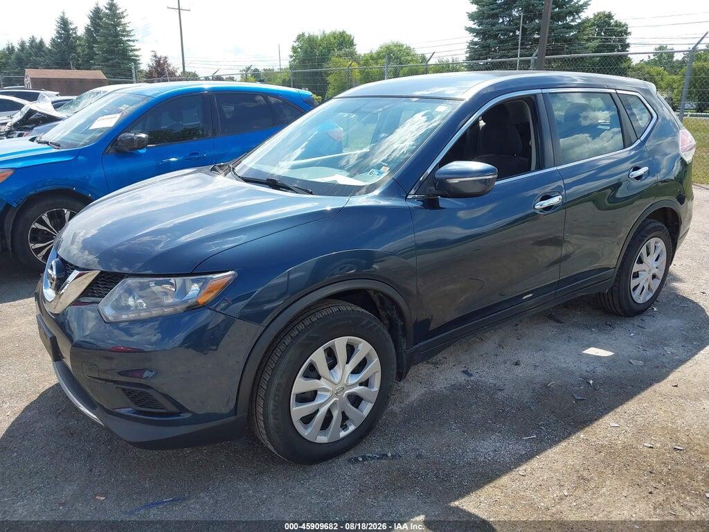 KNMAT2MV0FP556015 2015 NISSAN ROGUE photo no. 2