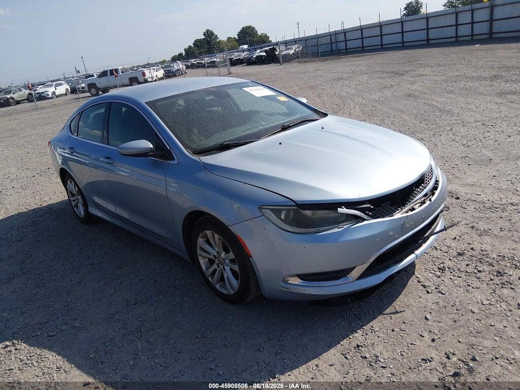 1C3CCCAB9FN683922 2015 CHRYSLER 200 photo no. 1