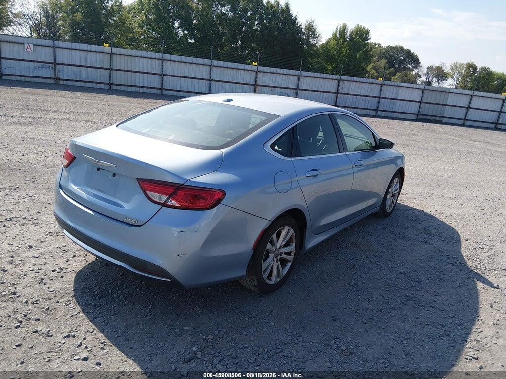 1C3CCCAB9FN683922 2015 CHRYSLER 200 photo no. 4
