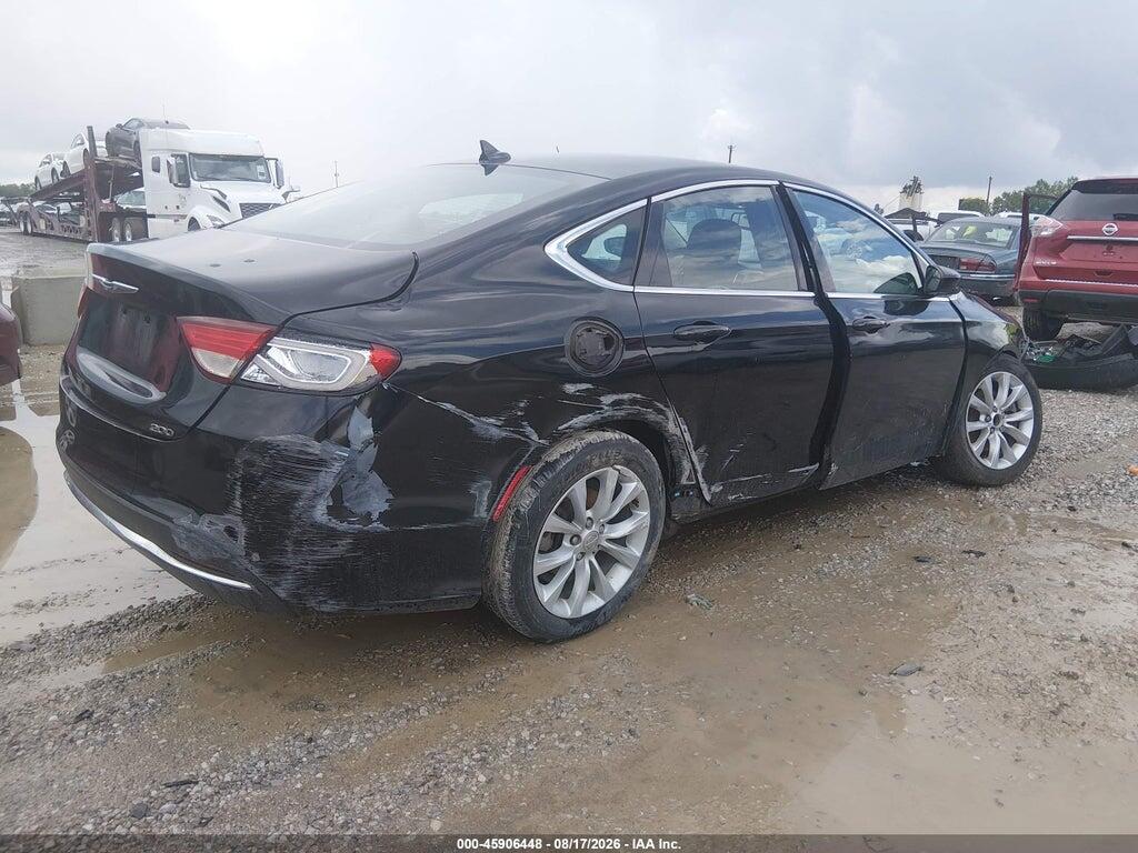 1C3CCCAB4FN601028 2015 CHRYSLER 200 photo no. 4