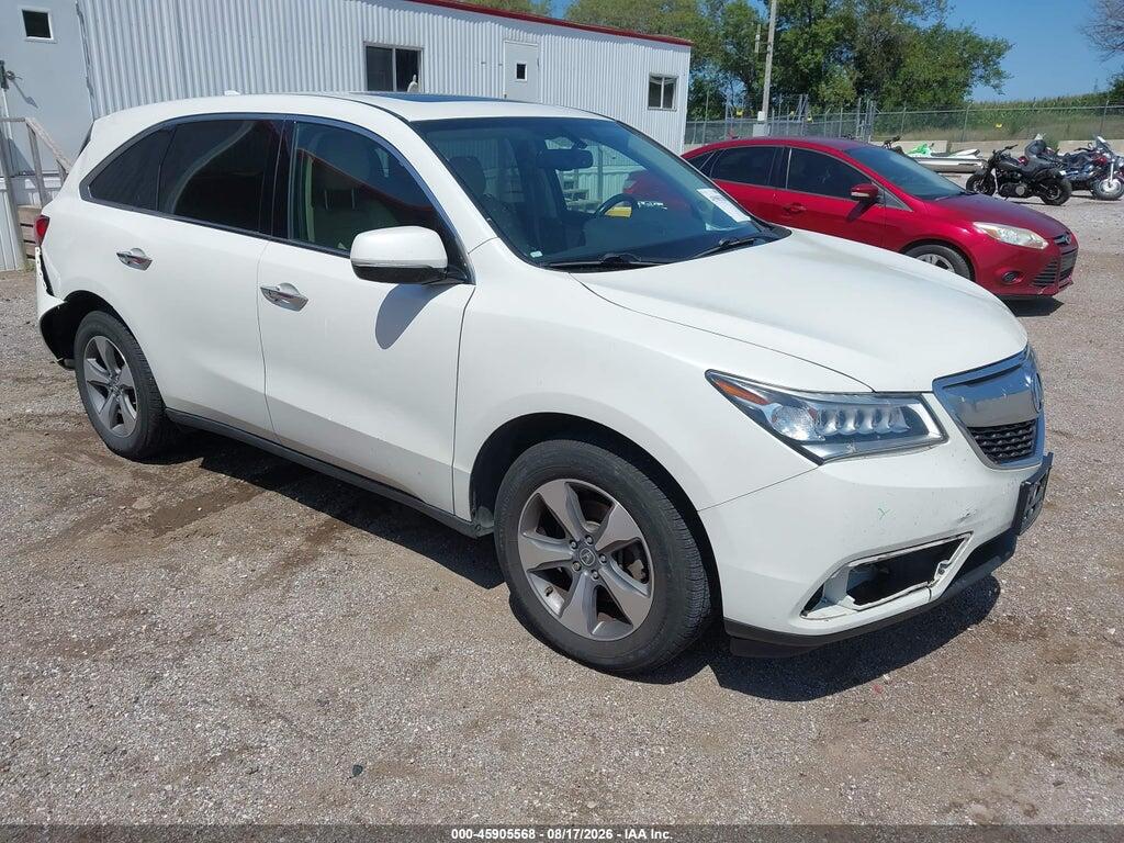 5FRYD4H29FB030773 2015 ACURA MDX photo no. 1