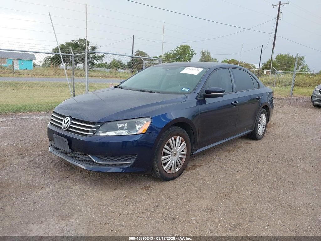 1VWAT7A36EC035528 2014 VOLKSWAGEN PASSAT photo no. 2
