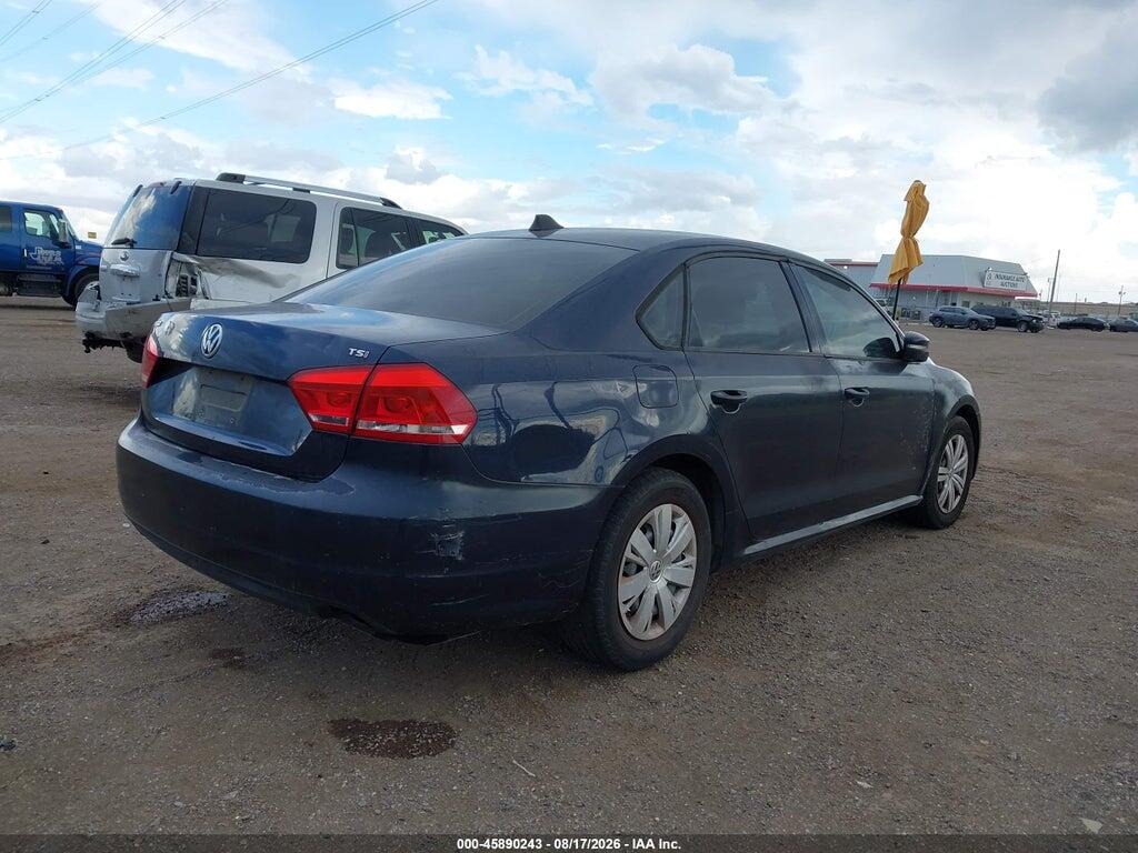 1VWAT7A36EC035528 2014 VOLKSWAGEN PASSAT photo no. 4