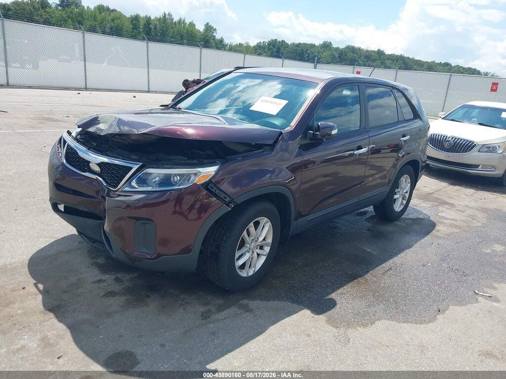 5XYKT3A64EG464382 2014 KIA SORENTO photo no. 2