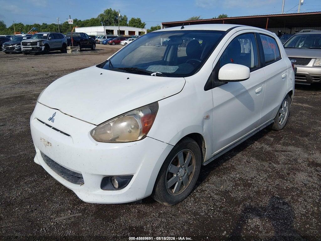 ML32A4HJ3EH025660 2014 MITSUBISHI MIRAGE photo no. 2