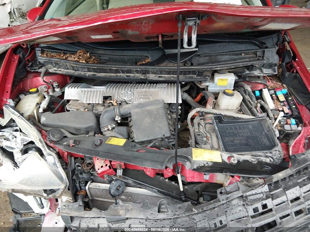 JTDKN3DU5E1737673 2014 TOYOTA PRIUS photo no. 10