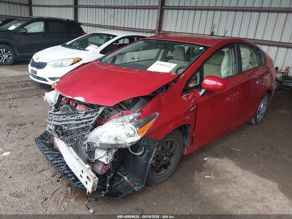 JTDKN3DU5E1737673 2014 TOYOTA PRIUS photo no. 2