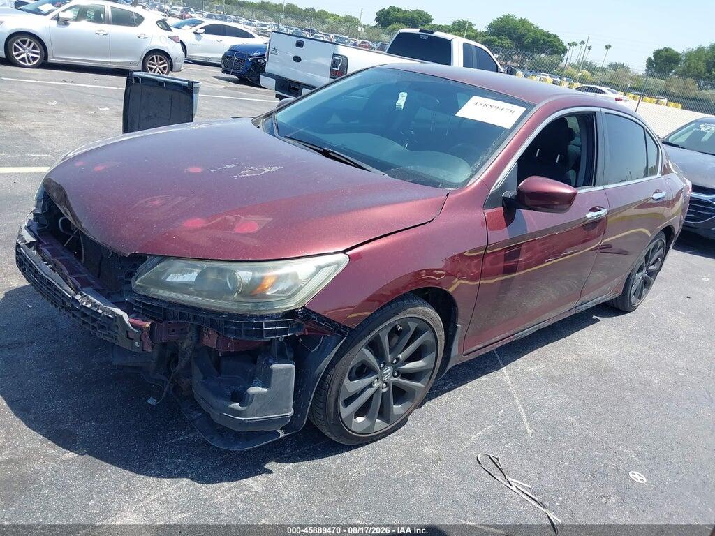 1HGCR2F52EA014633 2014 HONDA ACCORD photo no. 2