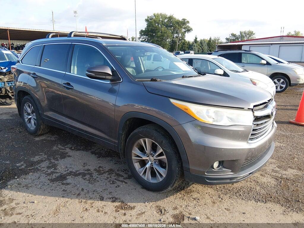 5TDJKRFH4ES032793 2014 TOYOTA HIGHLANDER photo no. 1