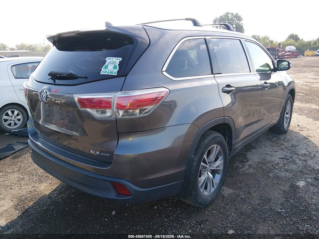 5TDJKRFH4ES032793 2014 TOYOTA HIGHLANDER photo no. 4