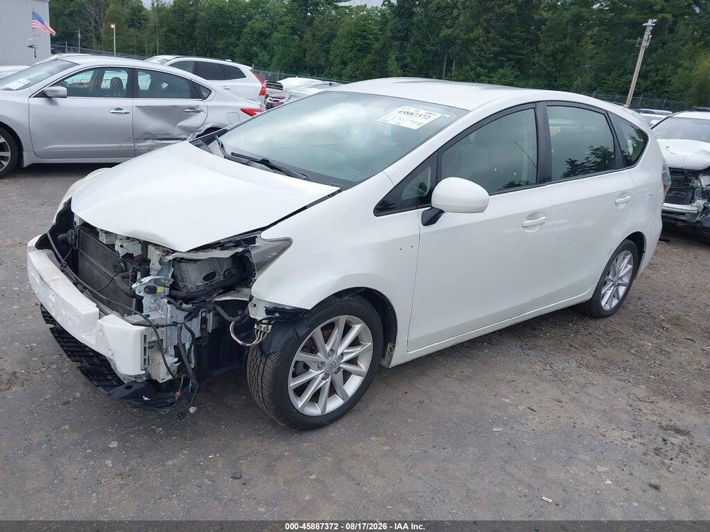 JTDZN3EU9E3322955 2014 TOYOTA PRIUS V photo no. 2
