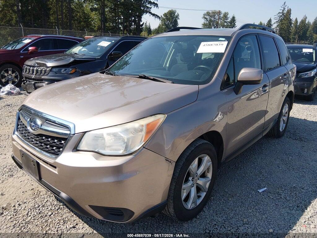 JF2SJAEC8EH516213 2014 SUBARU FORESTER photo no. 2