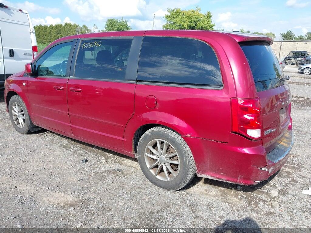 2C4RDGBG0ER298772 2014 DODGE GRAND CARAVAN photo no. 3