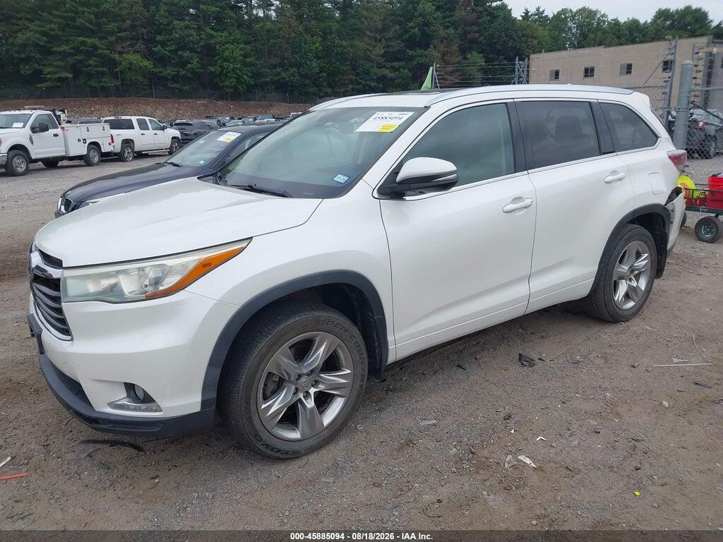 5TDDKRFH0ES034585 2014 TOYOTA HIGHLANDER photo no. 2
