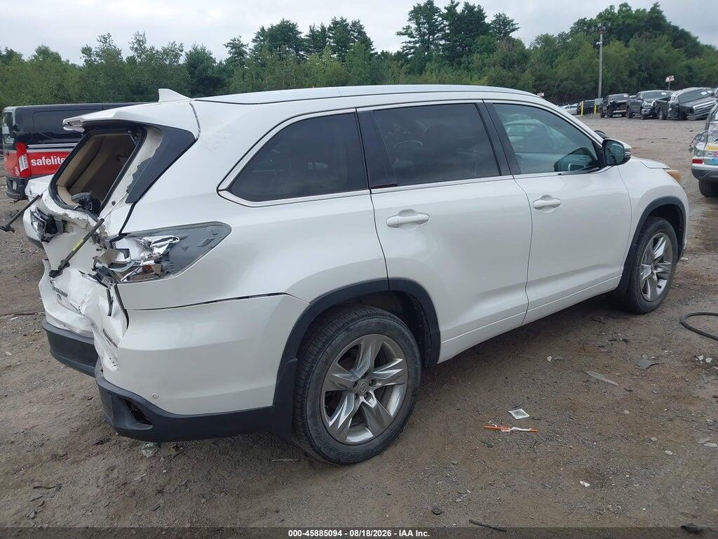 5TDDKRFH0ES034585 2014 TOYOTA HIGHLANDER photo no. 4