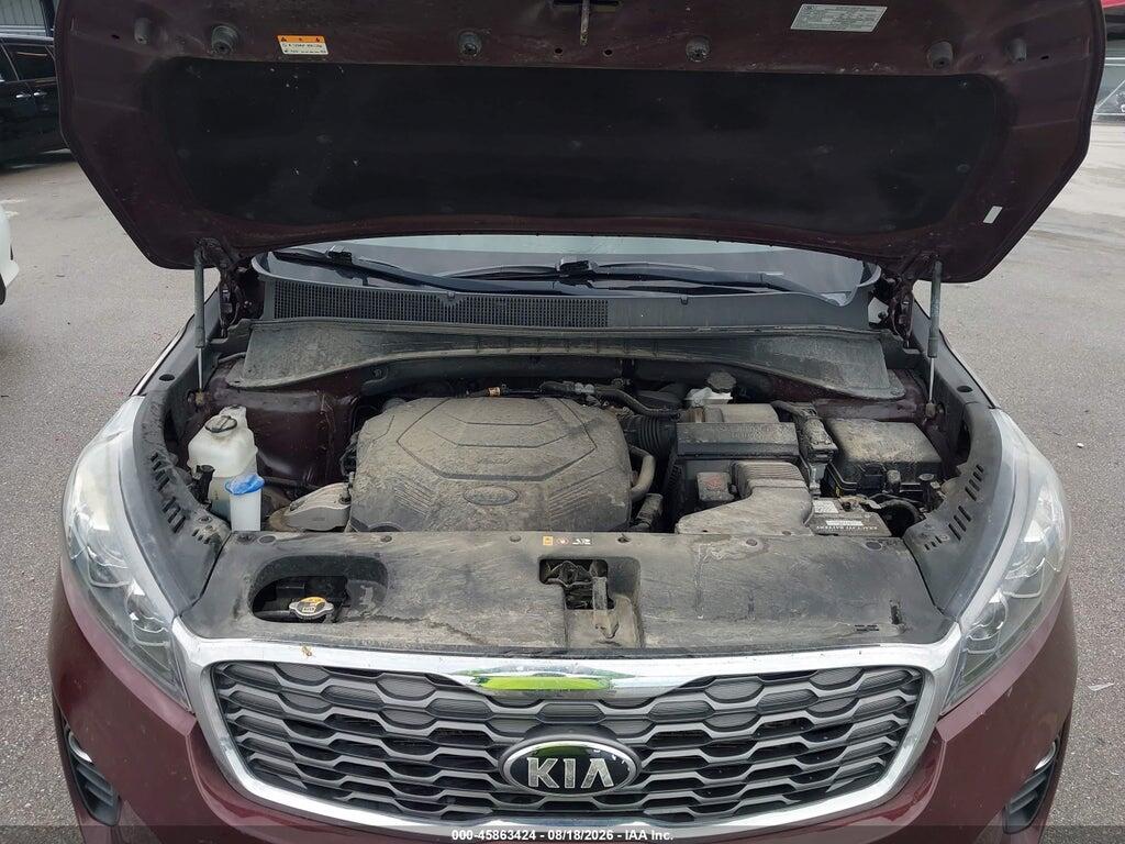 5XYPHDA54KG535841 2019 KIA SORENTO photo no. 10