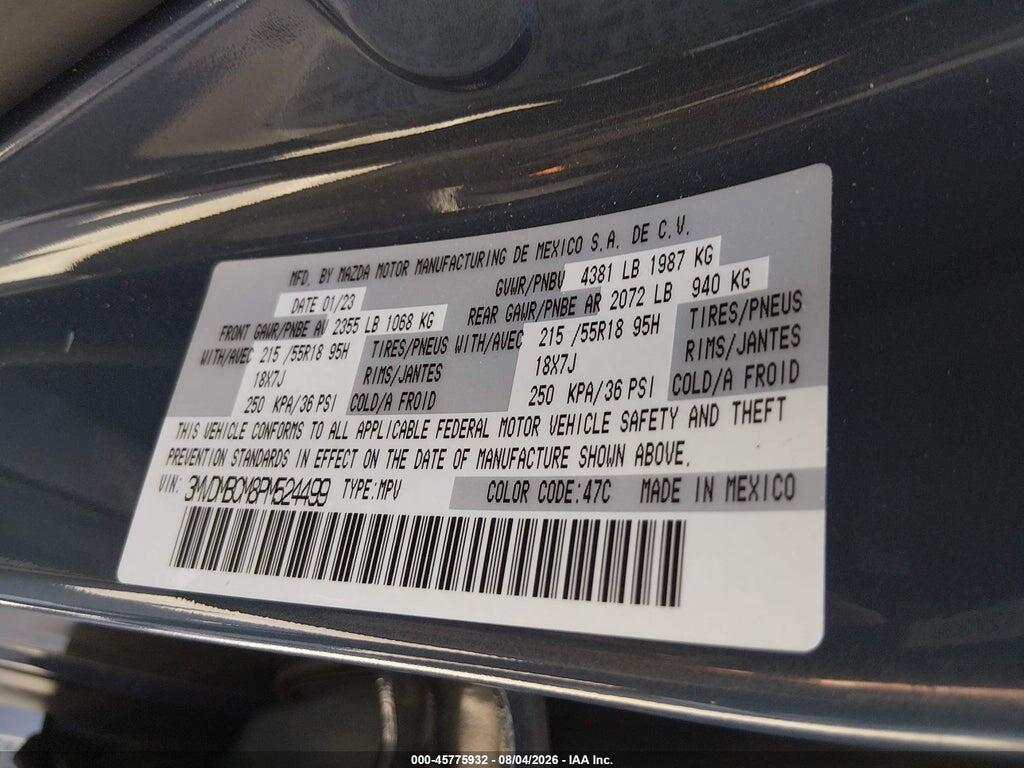 3MVDMBCM8PM524499 2023 MAZDA CX-30 photo no. 9