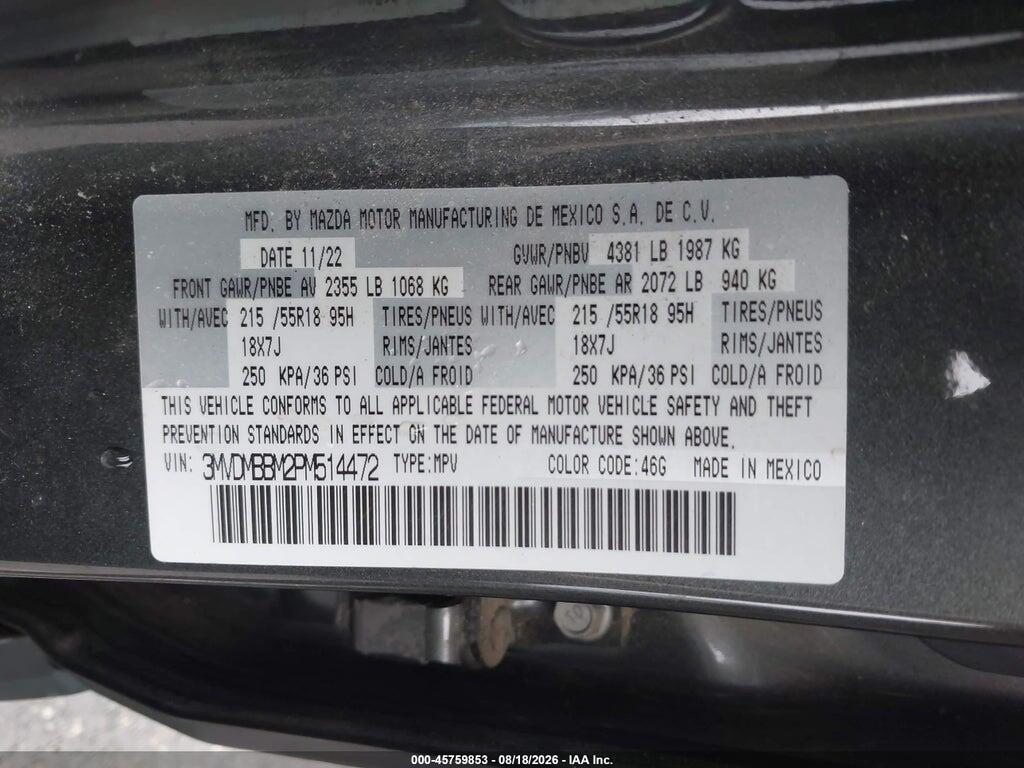 3MVDMBBM2PM514472 2023 MAZDA CX-30 photo no. 9