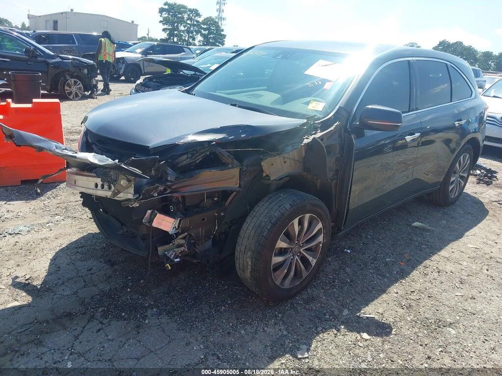 5FRYD3H45FB002545 2015 ACURA MDX photo no. 2