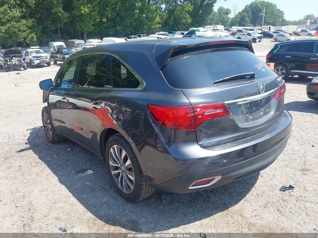 5FRYD3H45FB002545 2015 ACURA MDX photo no. 3