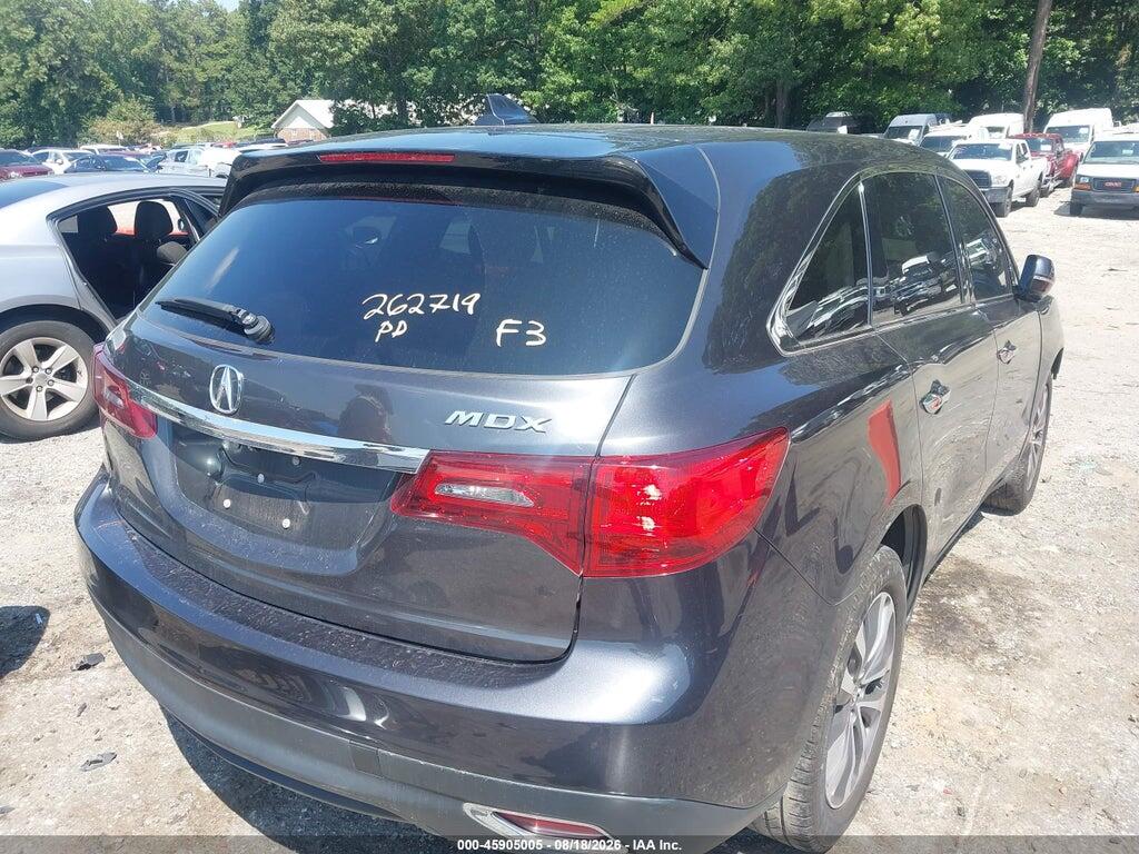 5FRYD3H45FB002545 2015 ACURA MDX photo no. 4