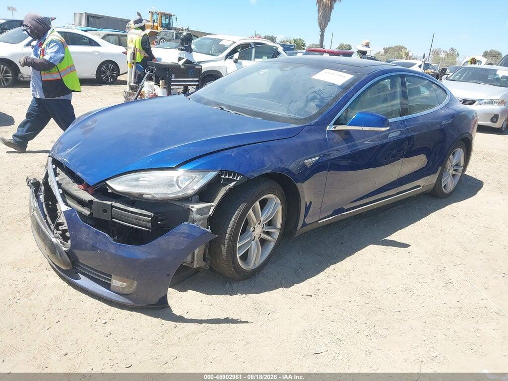 5YJSA1S14FF097926 2015 TESLA MODEL S photo no. 2