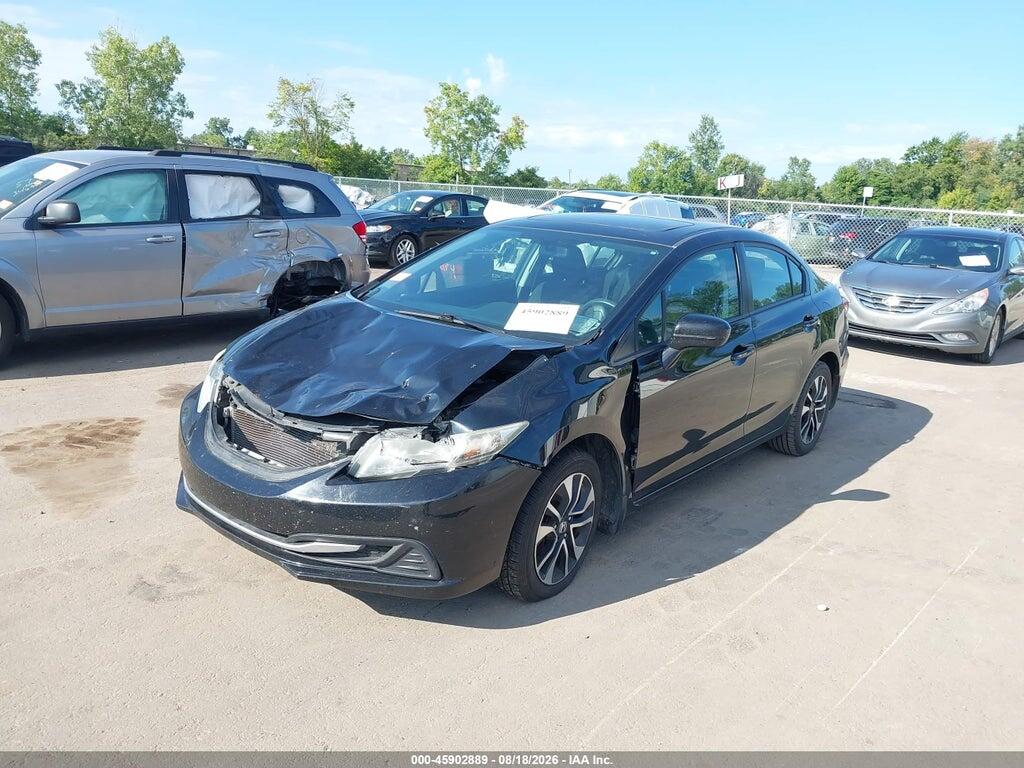 19XFB2F82FE086960 2015 HONDA CIVIC photo no. 2